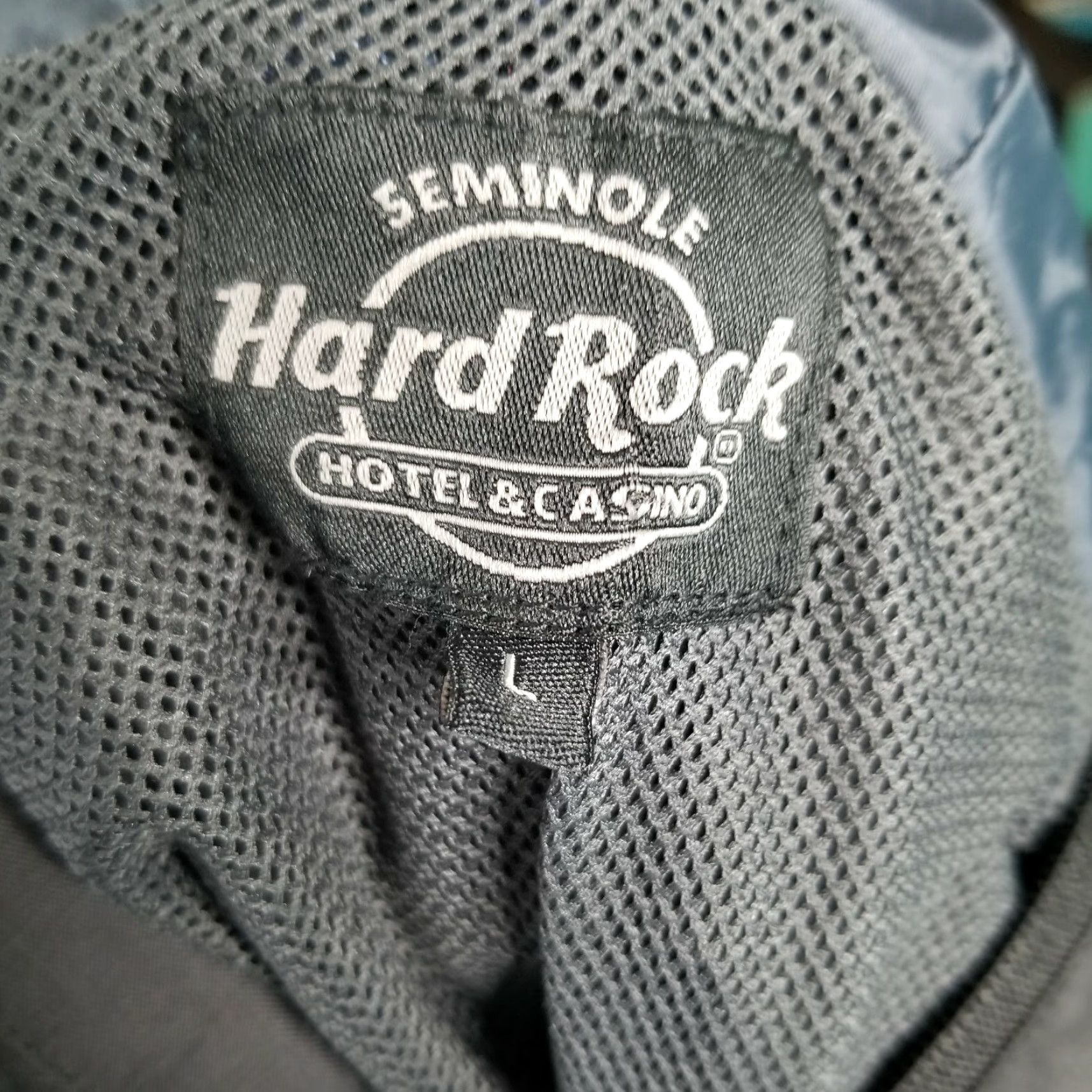 Hard Rock Cafe Hard Rock Hoodie Mens L Black Seminole Hotels & Casino Tampa FL Employee Windbreaker Jacket Size US L / EU 52-54 / 3 - 5 Thumbnail