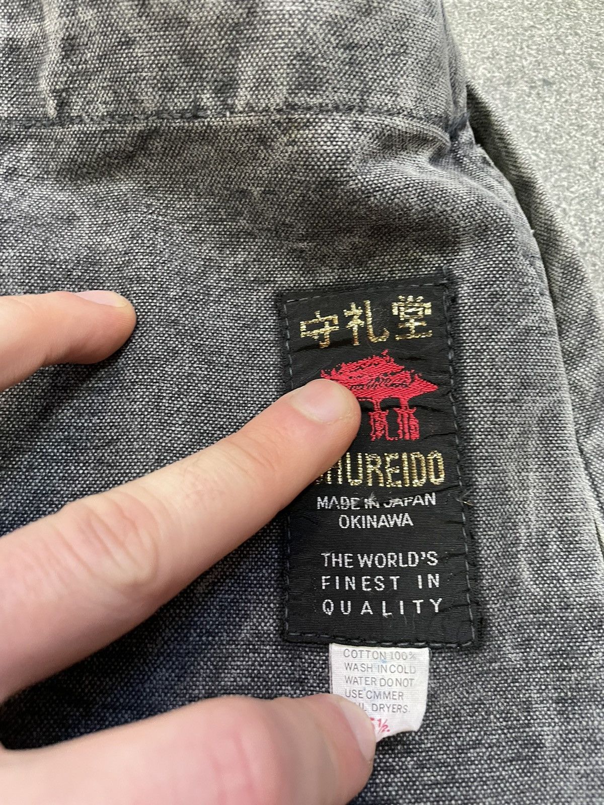 Japanese Brand × Vintage BAGGY KAPITAL STYLE WASHED COTTON DISTRESSED OKINAWA PANTS Size US 36 / EU 52 - 4 Thumbnail