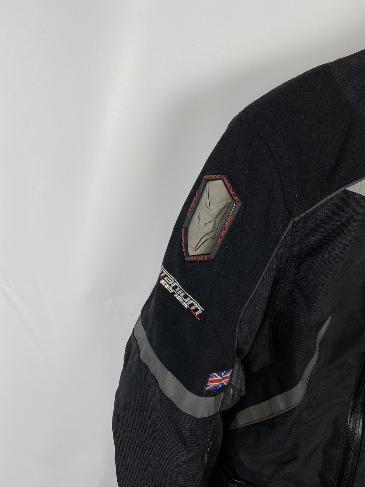 Designer Wolf Titanium Outlast Men Motorcycle Motorbike Jacket size S Size US S / EU 44-46 / 1 - 4 Thumbnail