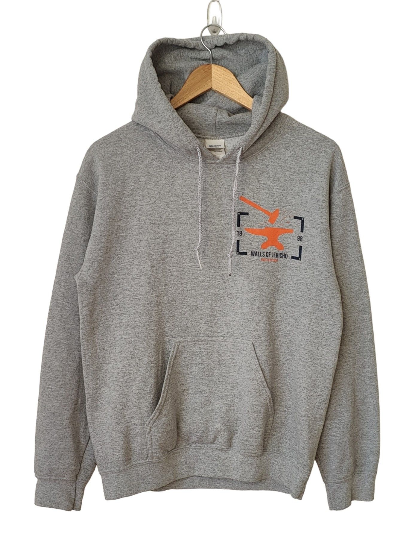 Band Tees × Vintage Walls of Jericho Detroit Hardore Official Sweatshirt Hoodie Size US S / EU 44-46 / 1 - 2 Thumbnail