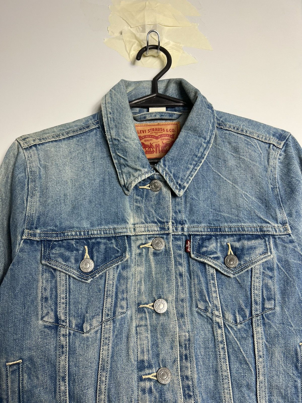 Levi's × Levi's Vintage Clothing Jeans Jacket Levi’s baby blue women Size S / US 4 / IT 40 - 3 Thumbnail