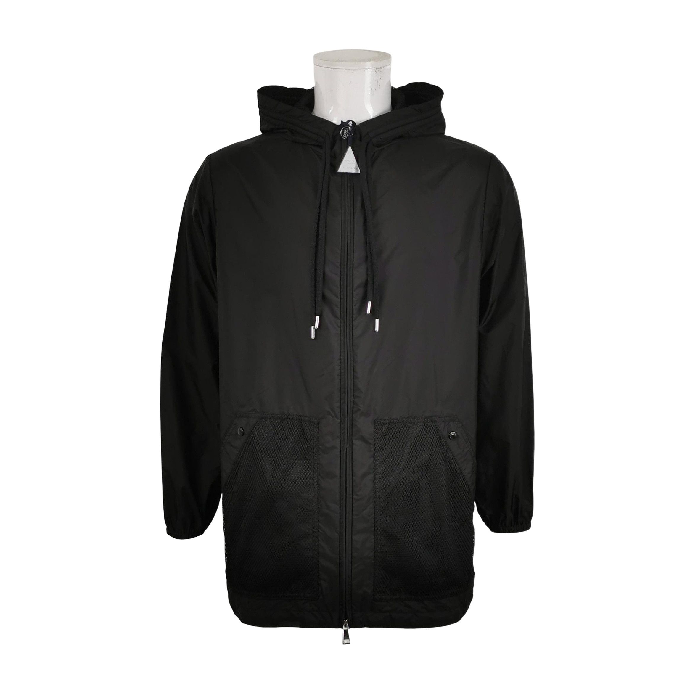 Moncler Moncler Iole Mesh Logo Hooded Jacket Size 1 Size US S / EU 44-46 / 1 - 1 Thumbnail