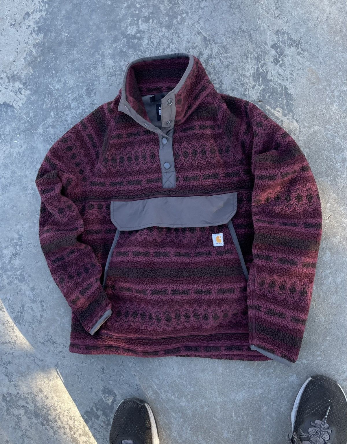 Carhartt Carhartt WIP Sherpa Fleece Y2k Teddy Detroit Jacket Size US XS / EU 42 / 0 - 2 Thumbnail
