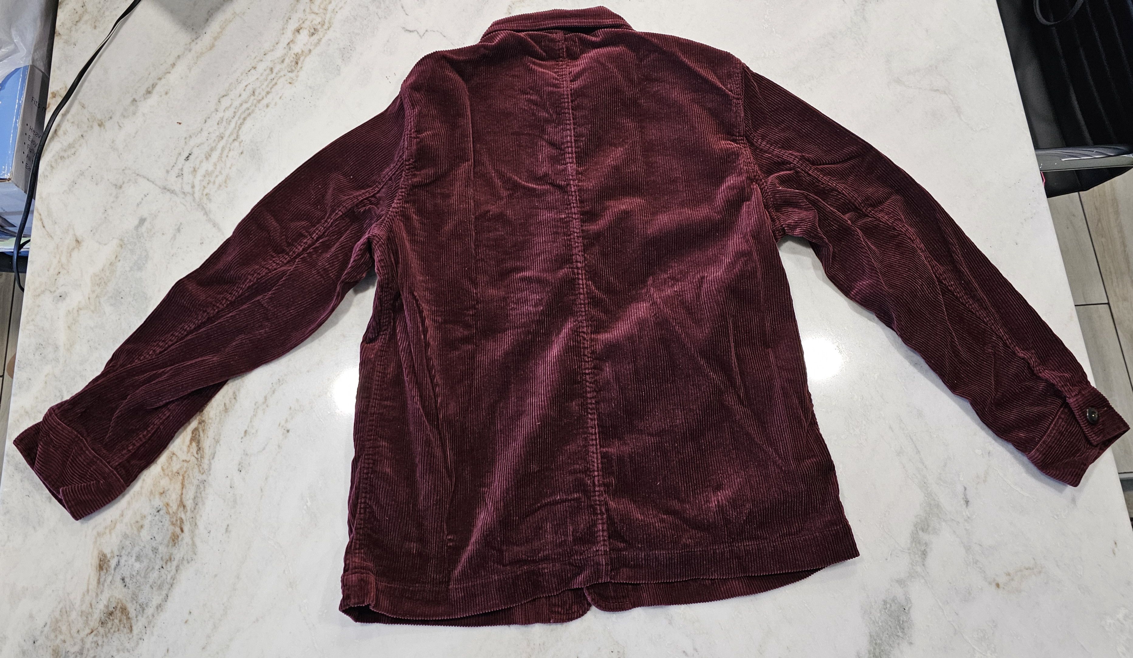 Taylor Stitch Taylor Stitch Ojai Jacket Burgandy Corduroy Xl Size US XL / EU 56 / 4 - 3 Thumbnail