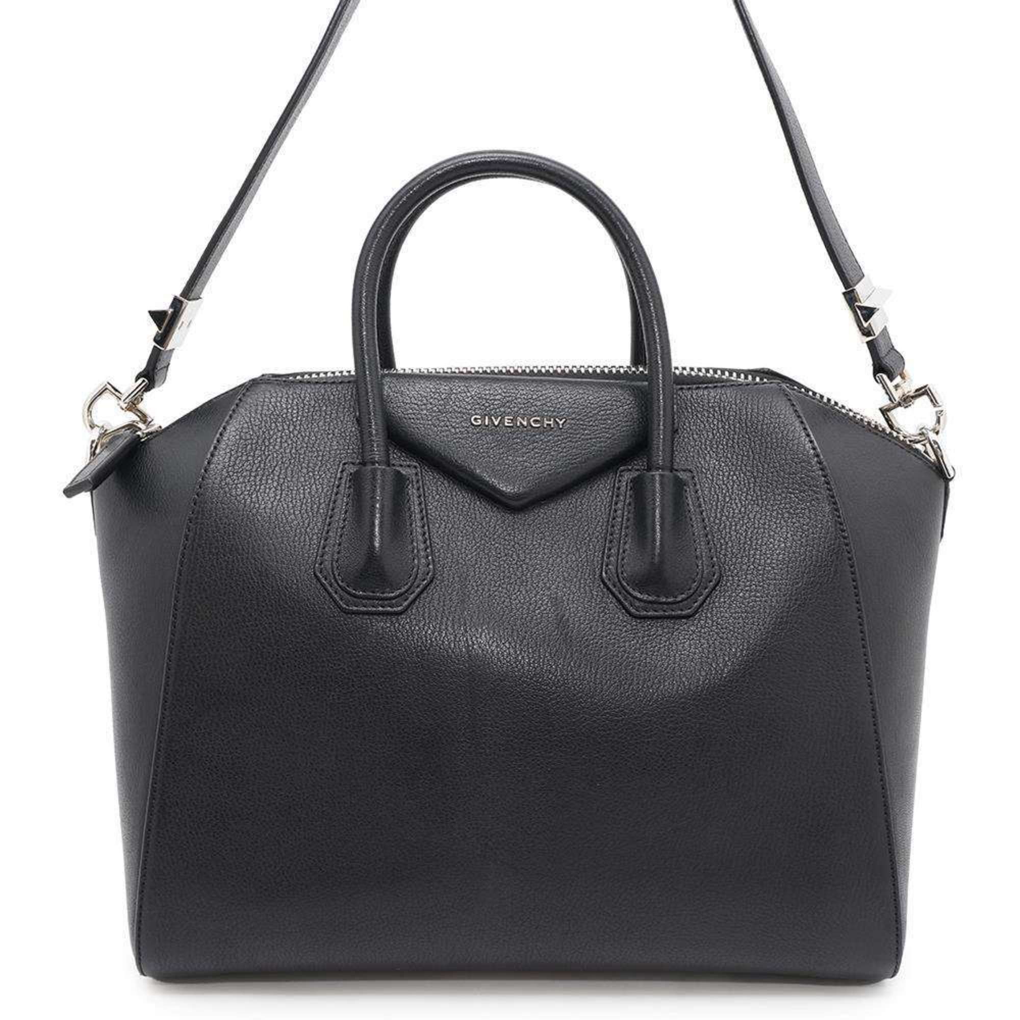 Givenchy Handbag Antigona Medium Goatskin Bb05118012 Givenchy 2Way Shoulder Bag Black, Women's