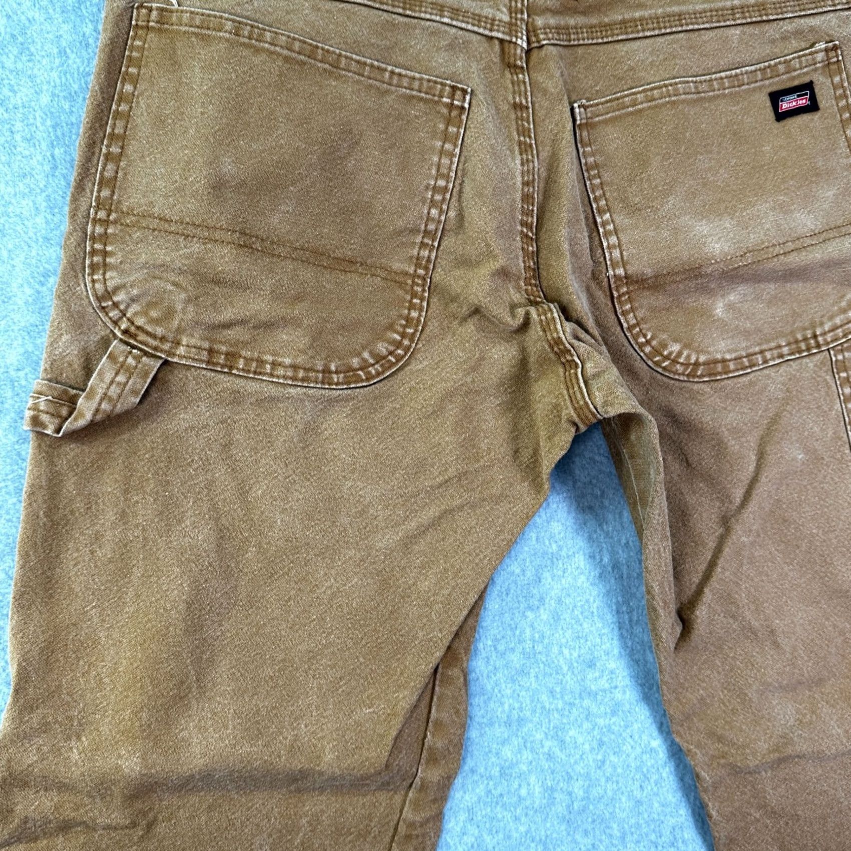Dickies Dickies Carpenter Pants Brown Men's 32X30 Pockets Straight Leg Workwear Regular Fit Colection? Size US 32 / EU 48 - 6 Thumbnail