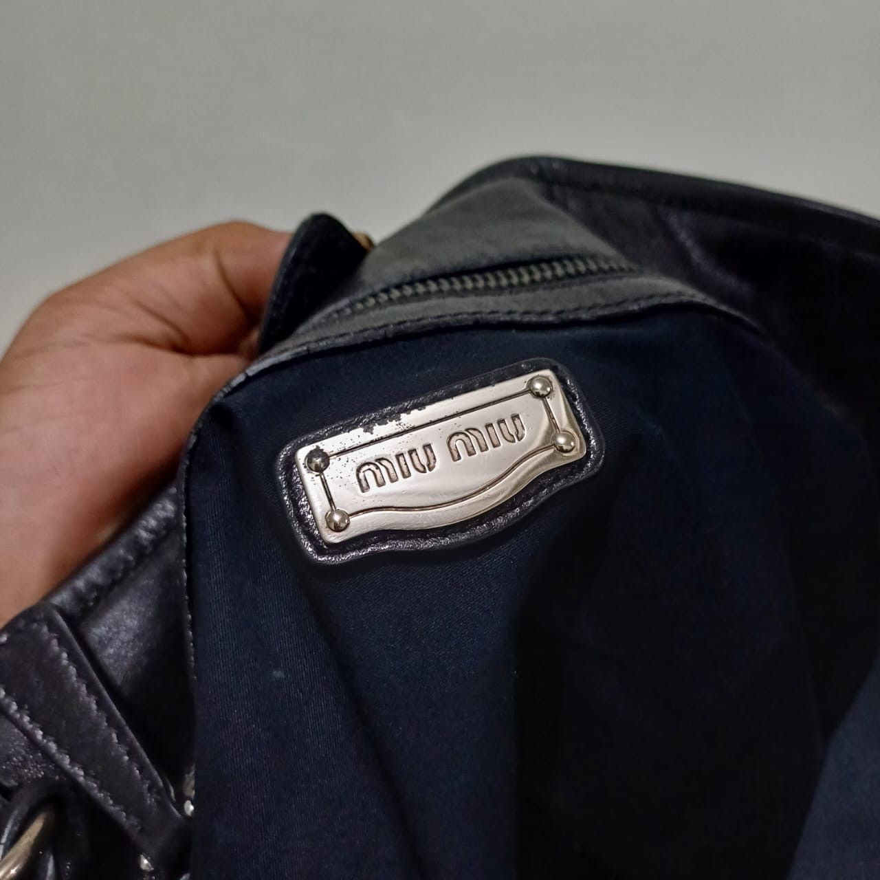 Miu Miu 💥Last Drop💥Vintage Miu Miu Leather Handle Bag Size ONE SIZE - 12 Thumbnail