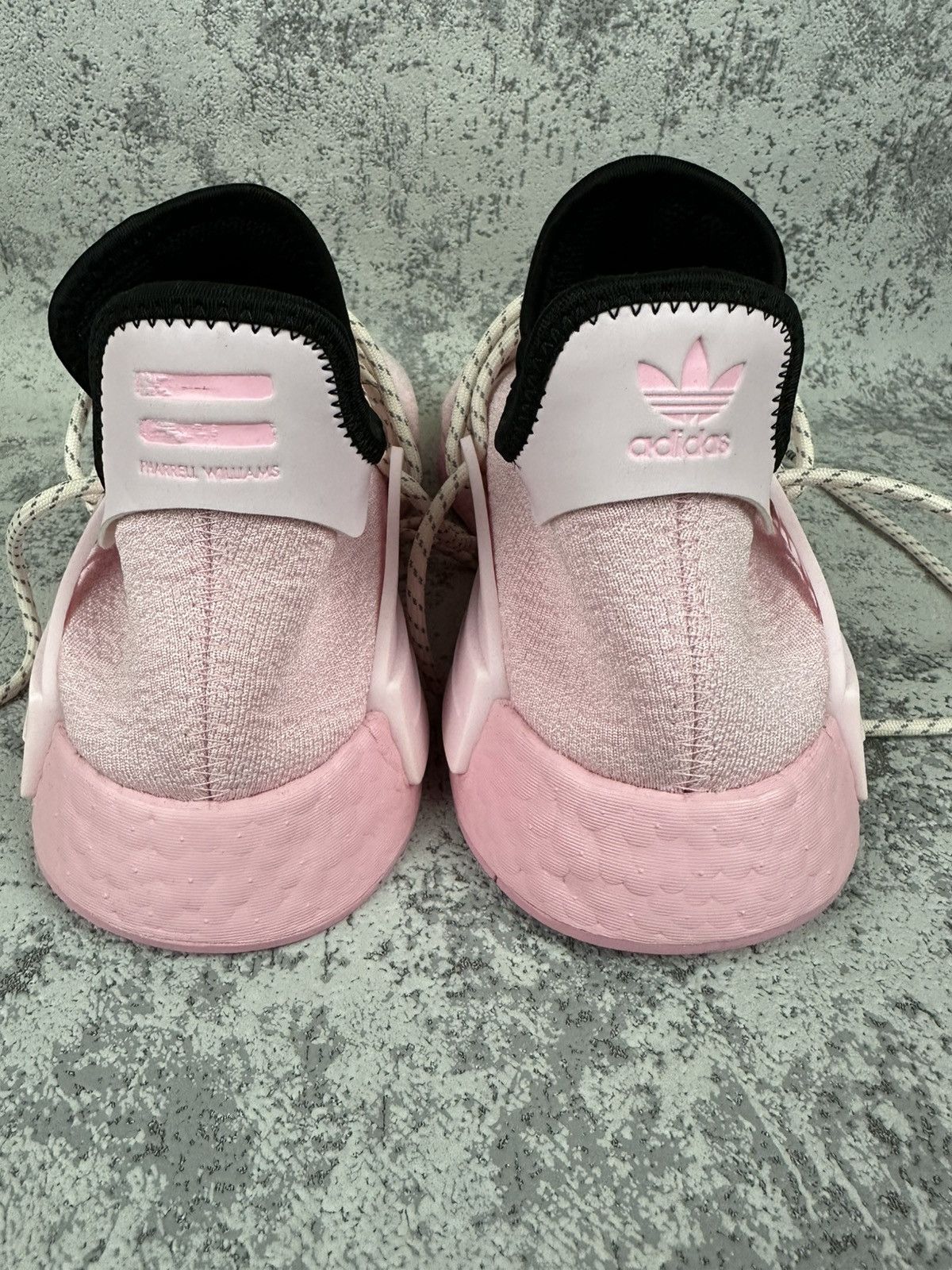 Adidas × Pharrell Adidas Pharrell Williams NMD Hu Pink Human Race Size 13 Size US 13 / EU 46 - 4 Thumbnail