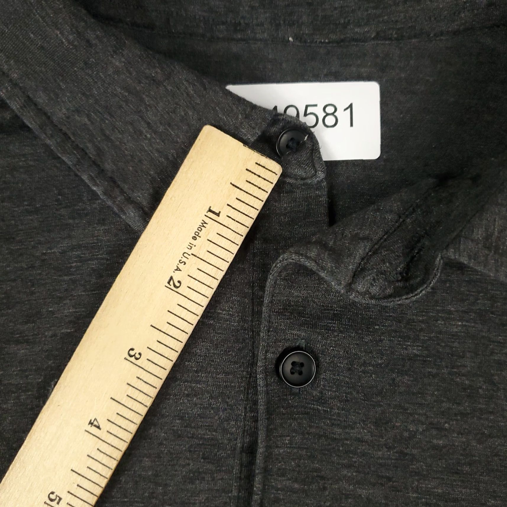 Lululemon Lululemon Polo Shirt Mens Large Gray Tech Casual Short Sleeve Adult Polo Shirt Casual Mens Gray L Size US L / EU 52-54 / 3 - 3 Thumbnail