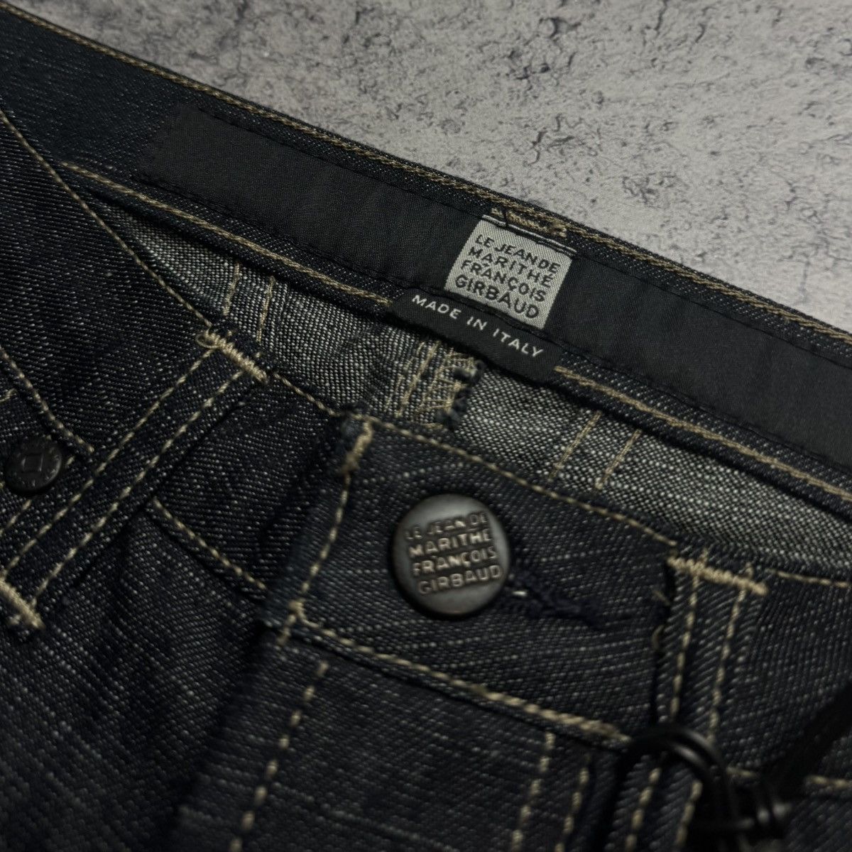 Marithe + Francois Girbaud NEW Marithe Francois Girbaud Vintage Jeans Size 27" / US 4 / IT 40 - 9 Thumbnail