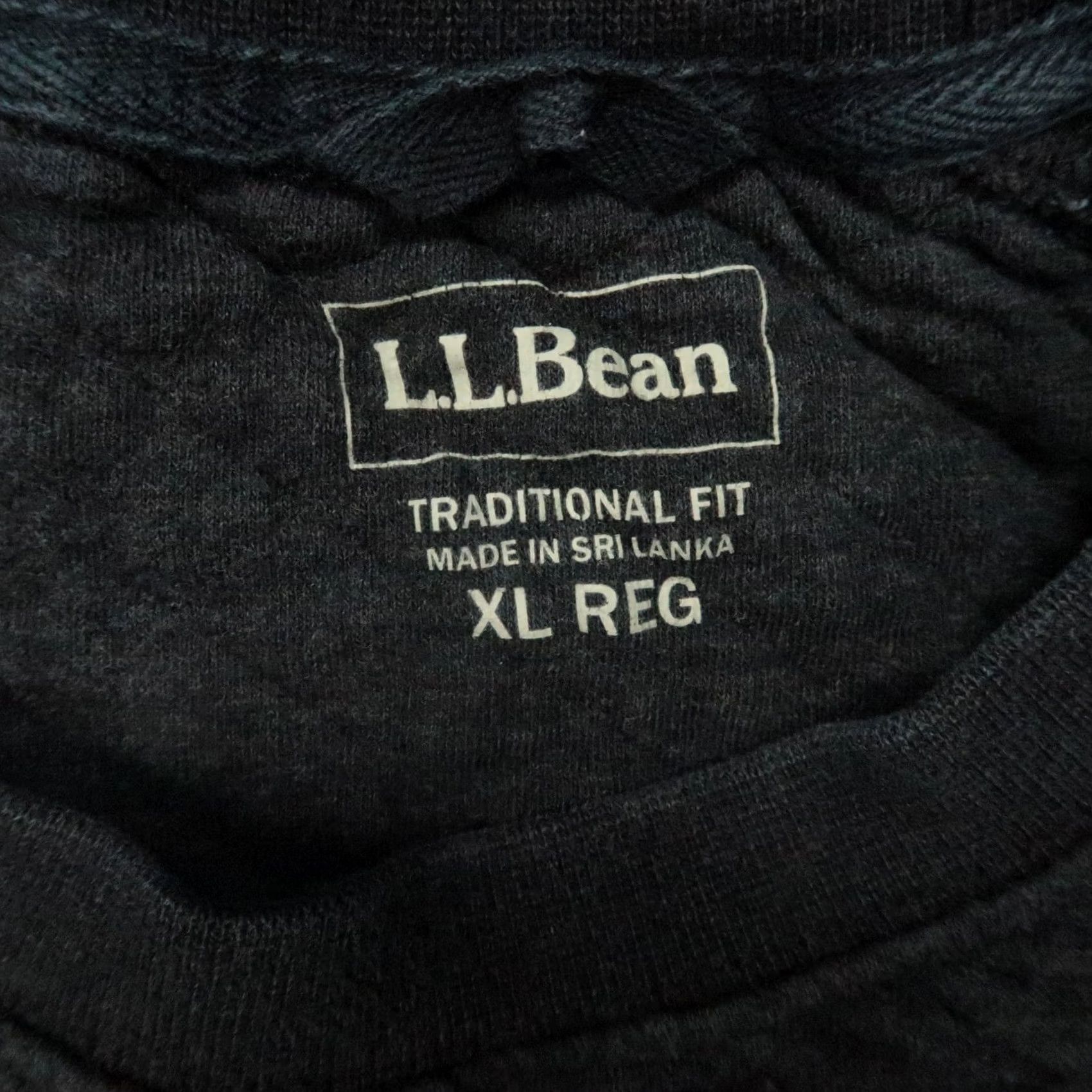 Vintage L.L. Bean Sweatshirt Mens XL Gray Quilted Cotton Polyester Crew Neck Pullover Winter Fall Spring Regular Fit Small Details: None Used/Pre-owned Size US XL / EU 56 / 4 - 3 Thumbnail