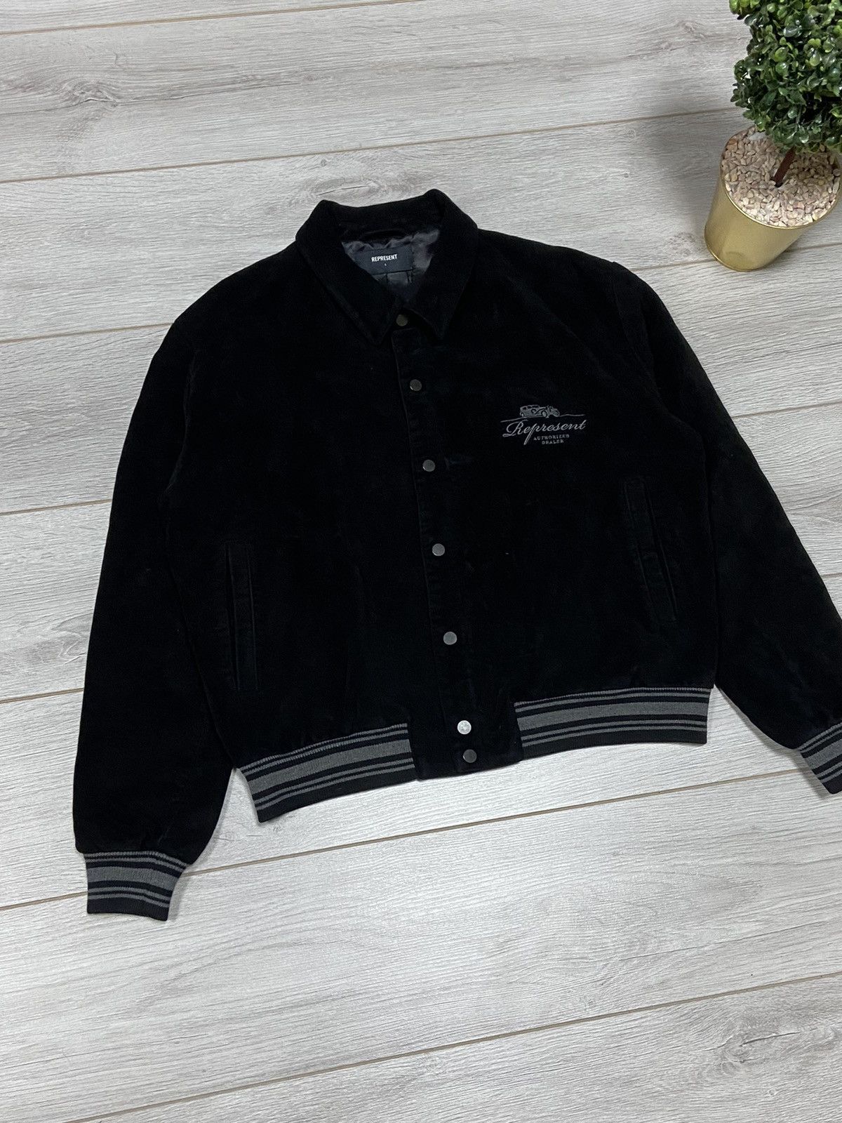 Represent Clo. Represent velvet 🚗 bomber car authorized dealer Size US L / EU 52-54 / 3 - 4 Thumbnail