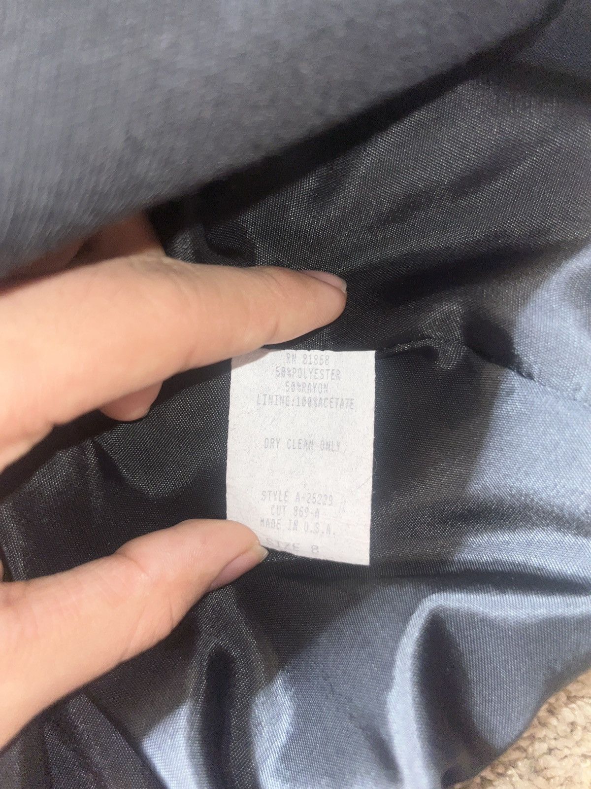 Japanese Brand Issey Miyake inspired bazer Size 34S - 6 Thumbnail