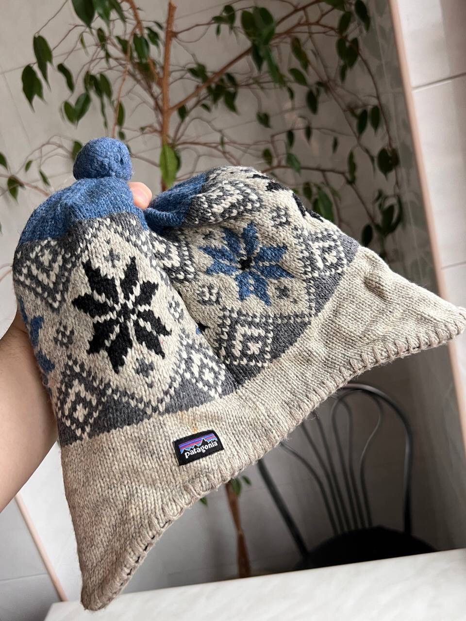 Patagonia × Vintage Vintage Patagonia Knit Trapper Hat Ushanka Earflap Size ONE SIZE - 11 Thumbnail
