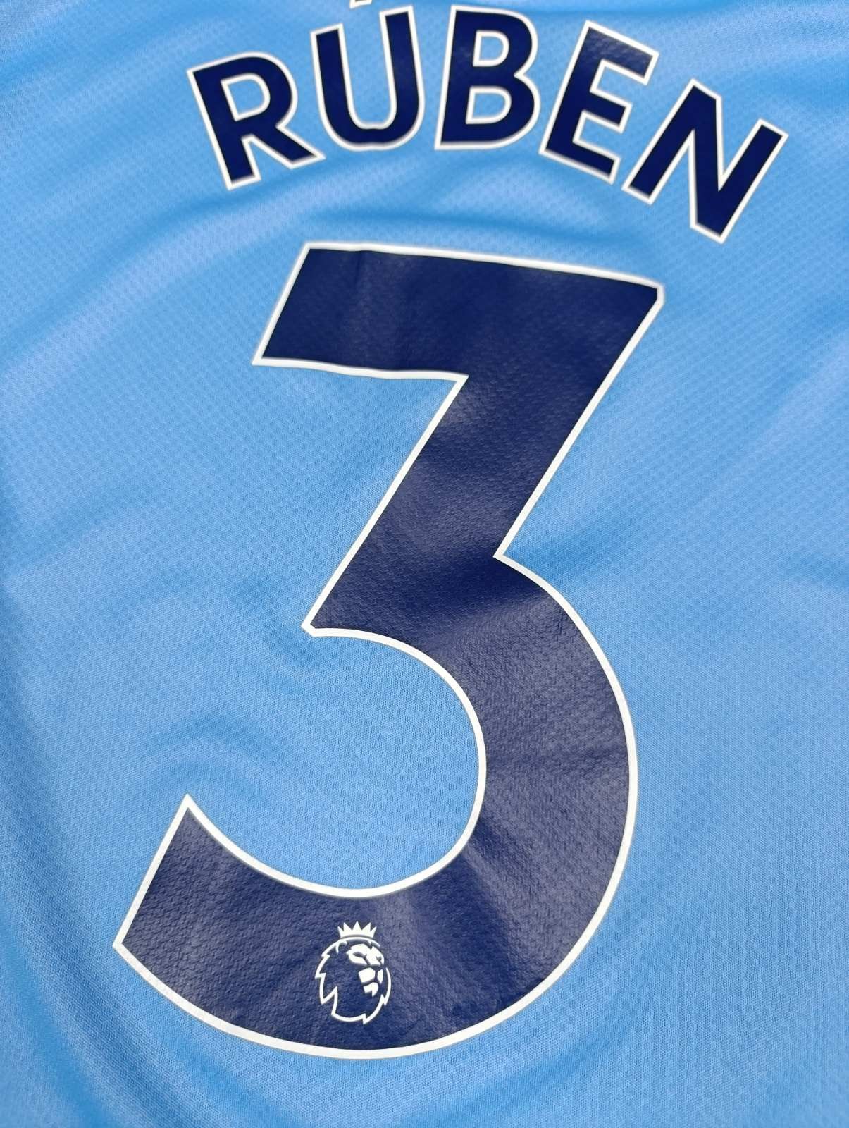 Puma PUMA MANCHESTER CITY 2022-23 TREBLE SHIRT JERSEY RUBEN #3 Size US S / EU 44-46 / 1 - 18 Thumbnail