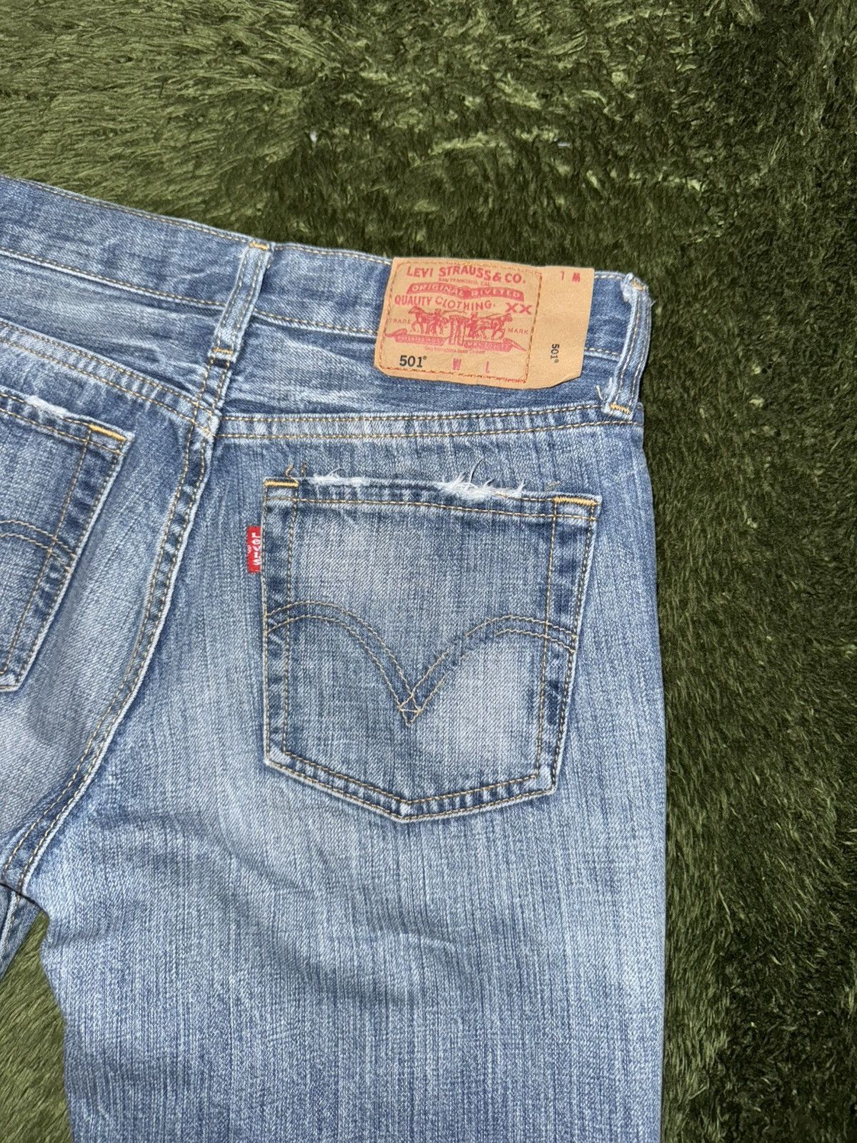 Levi's [W28/L31] Levi’s Japan 00s Original Vintage Washed Denim Size US 28 / EU 44 - 10 Thumbnail