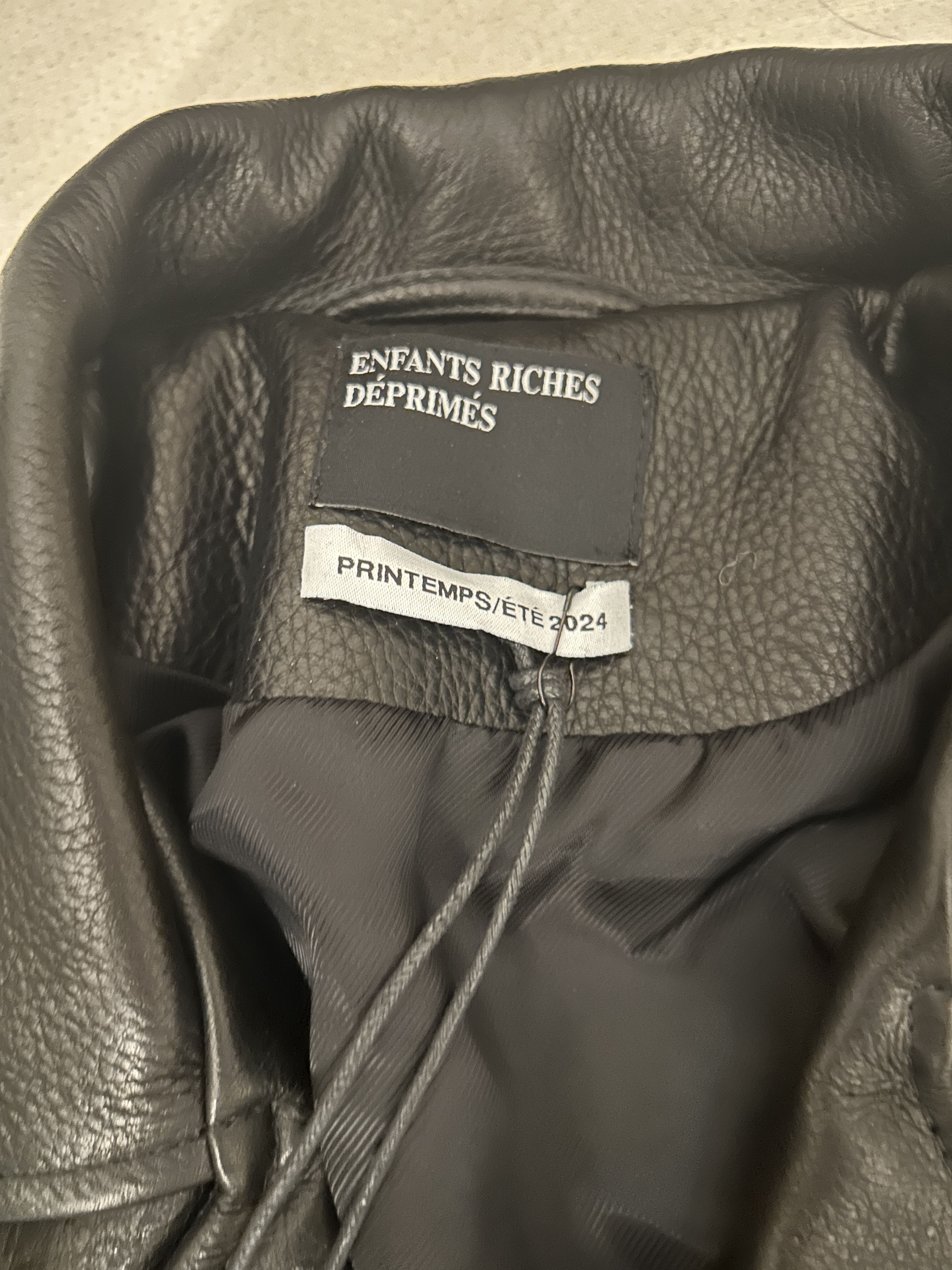 Enfants Riches Deprimes Enfants Riches Déprimés Black Rose Buckle Leather Jacket Size US M / EU 48-50 / 2 - 3 Thumbnail