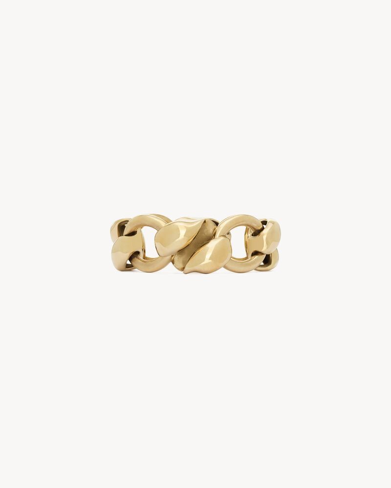 Saint Laurent Paris o1s1wg110126 805346 Size: OS / Shell Chain Bracelet Metal Size ONE SIZE - 1 Thumbnail