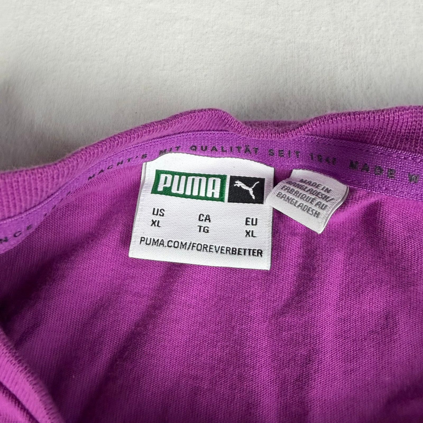 Puma Puma Women's Graphic T-Shirt - XL - Great Condition! Size XL / US 12-14 / IT 48-50 - 3 Thumbnail