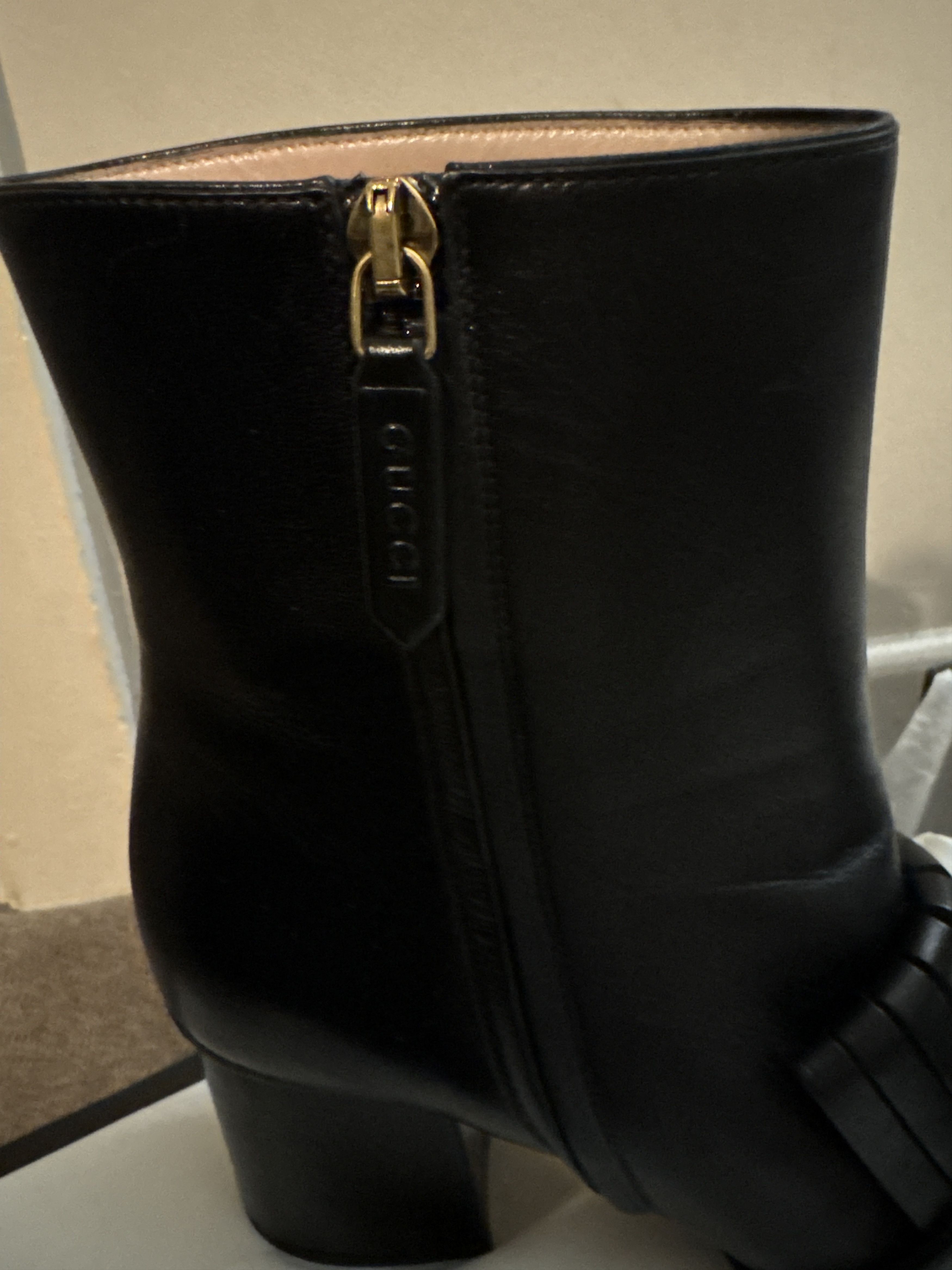 Gucci GUCCI Marmont Ankle Boots - Never Worn Size US 7.5 / IT 37.5 - 7 Thumbnail