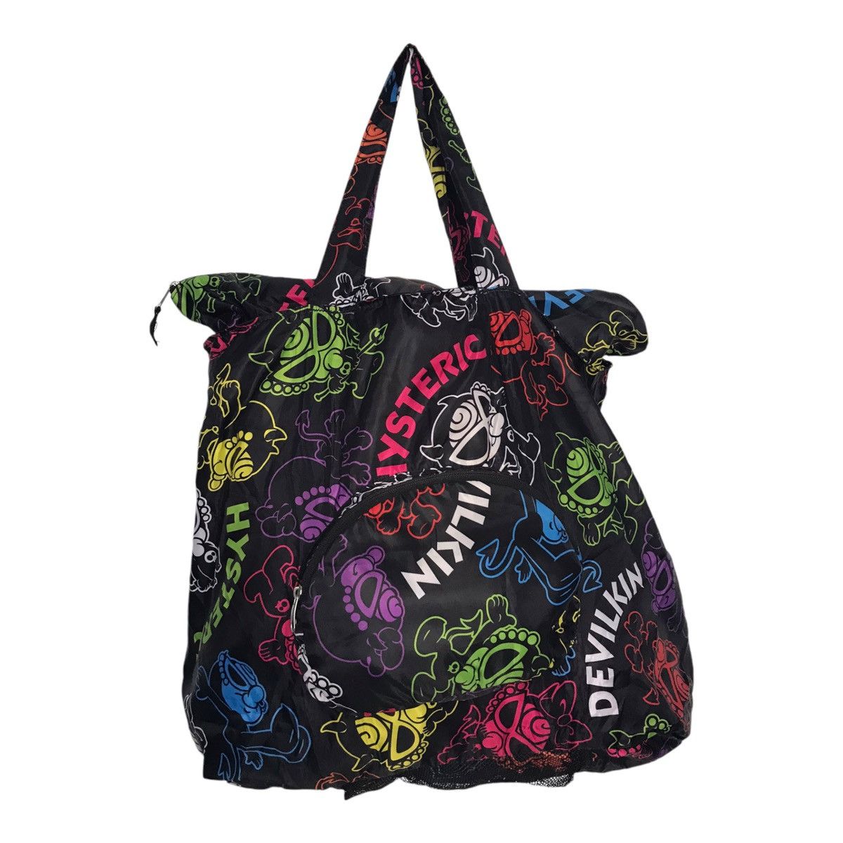 Hysteric Glamour × Japanese Brand Hysteric Mini Full Print Tote Bag/Sling Bag Size ONE SIZE - 3 Thumbnail