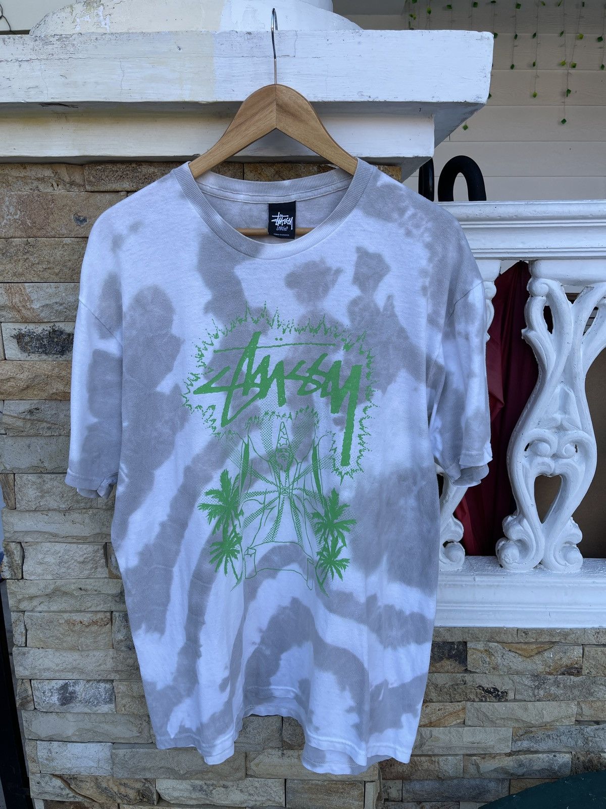 Stussy Very Rare🔥Vintage STUSSY Tie Dye Tee Size US L / EU 52-54 / 3 - 4 Thumbnail