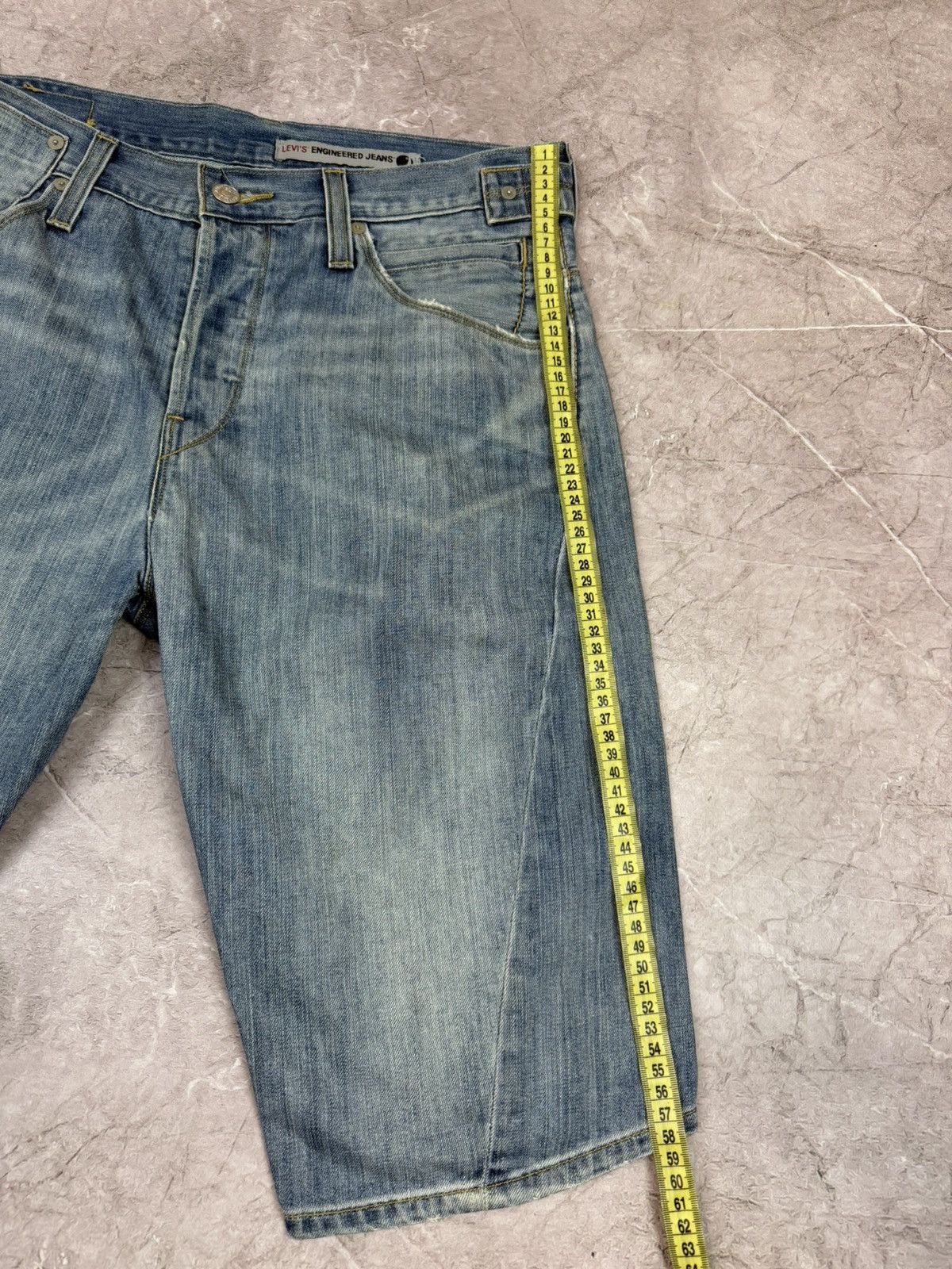 Levi's LEVI'S ENGINEERED JEANS SHORTS DENIM BLUE SIZE S Size US 31 - 17 Thumbnail