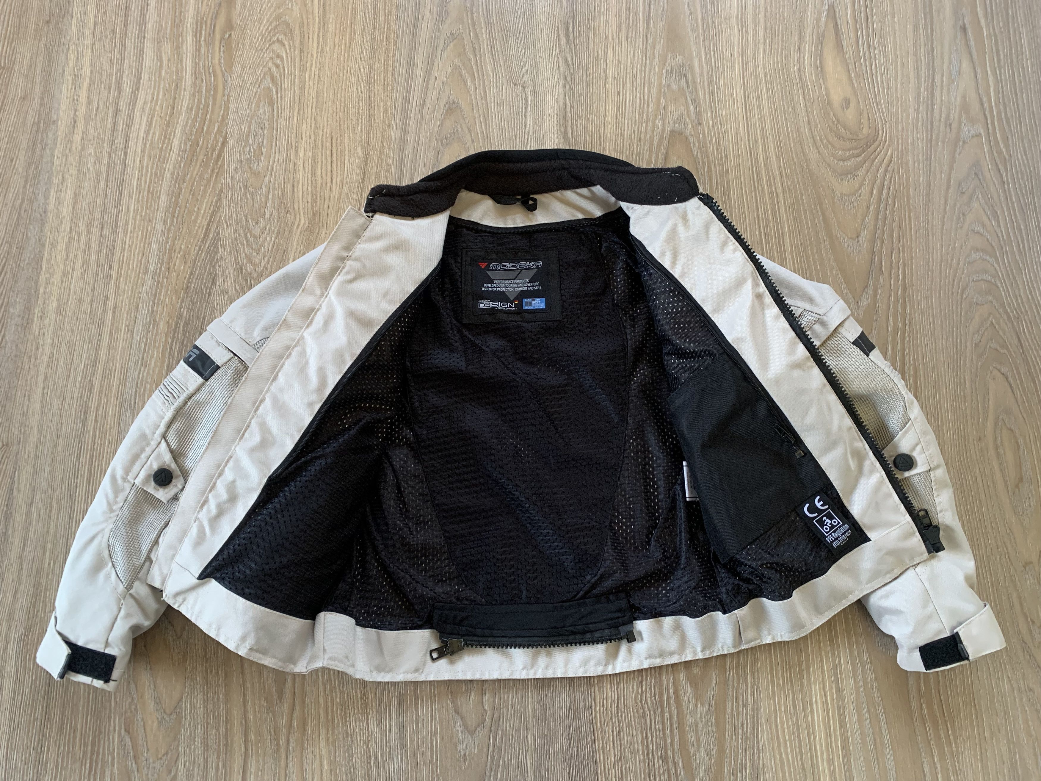 Sports Specialties Modeka X-Vent KidsTextile Racing Motorcycle Jacket Size US XXS / EU 40 - 5 Thumbnail
