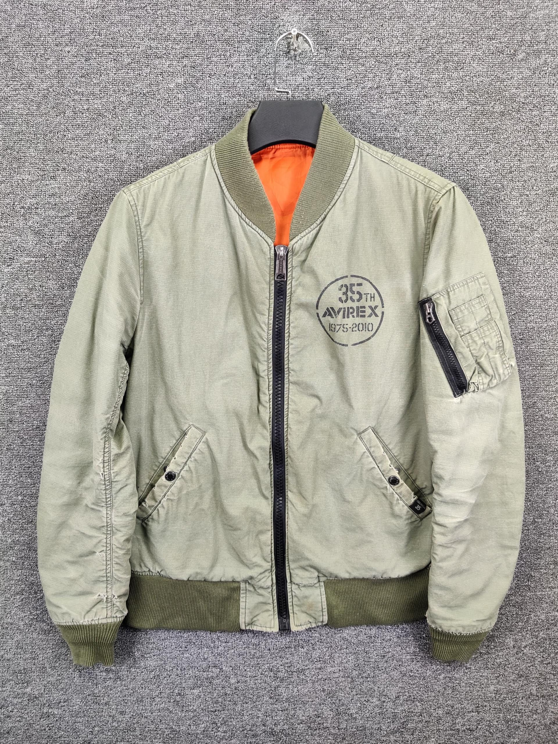 Avirex Vintage Avirex Anniversary Reversible Bomber Flight Jacket Size US M / EU 48-50 / 2 - 1 Thumbnail