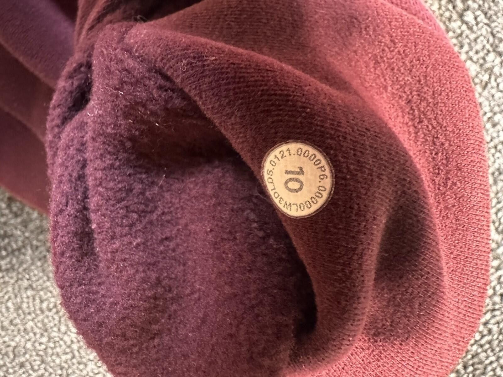 Lululemon Lululemon Women Steady State SuperLoft Hoodie Burgandy Sz 10 Size L / US 10 / IT 46 - 6 Thumbnail