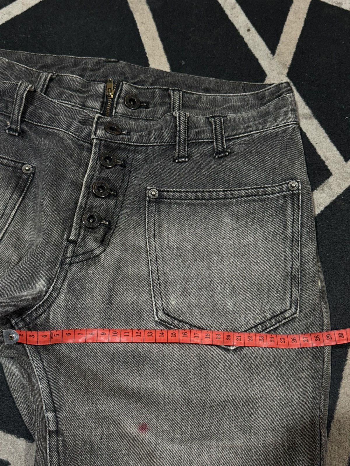 PPFM PPFM Double Waist Flared Denim Size US 30 / EU 46 - 12 Thumbnail