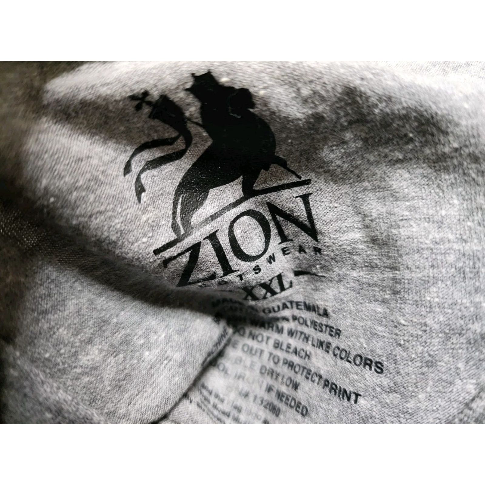 Vintage VINTAGE Zion Rootswear Classic Gray Bob Marley One Love T-Shirt Mens 2XL Size US XXL / EU 58 / 5 - 4 Thumbnail