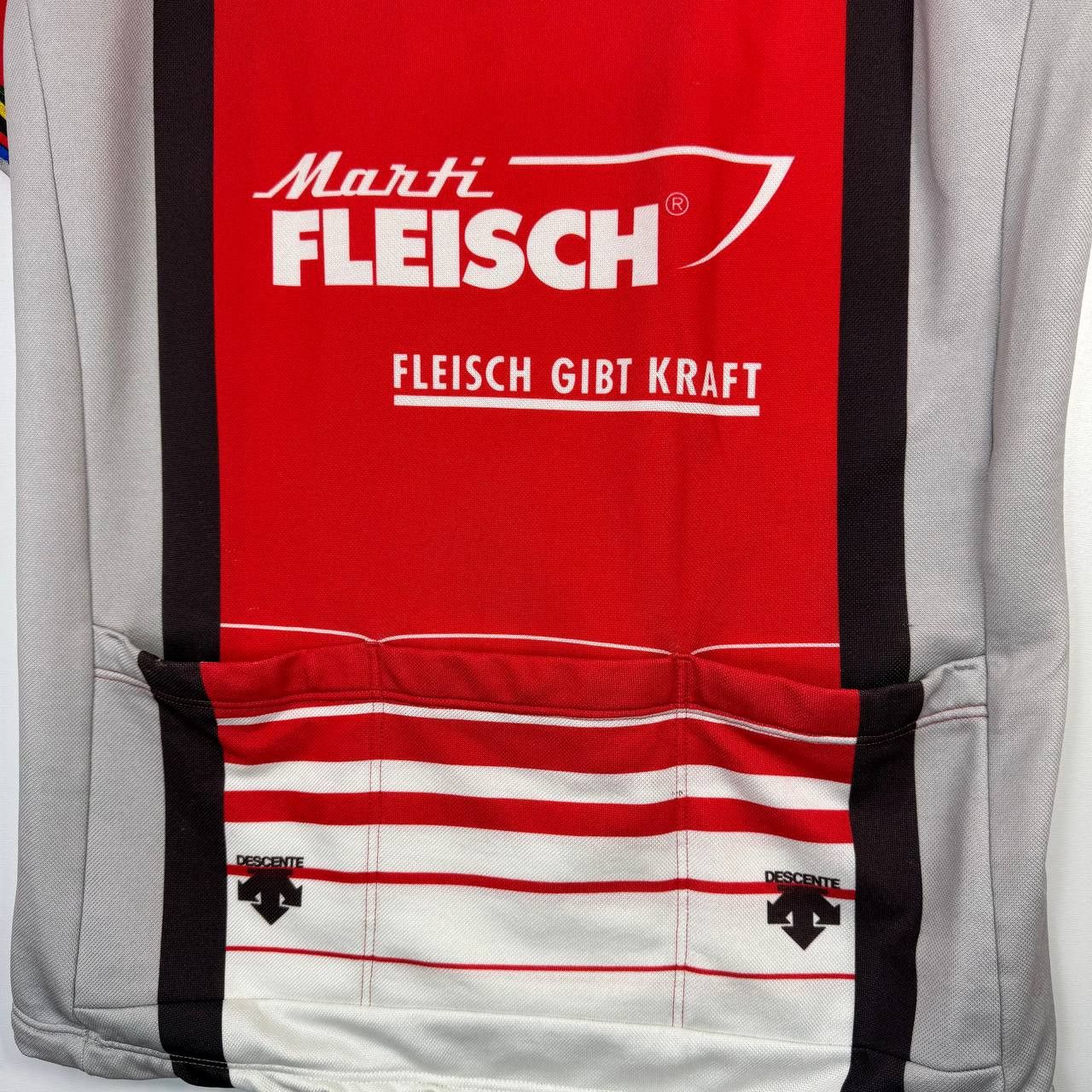 Other Descente Marti Fleisch Cycling Jersey Red Short Size M Size US M / EU 48-50 / 2 - 8 Thumbnail