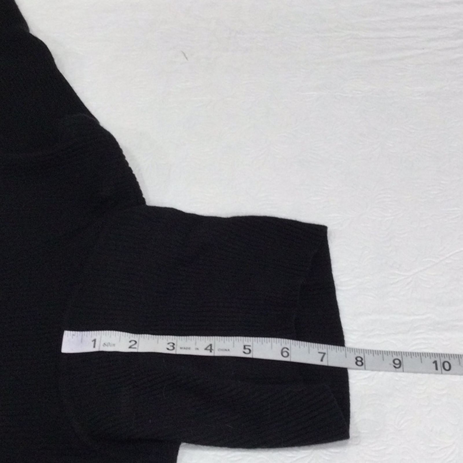 Other Cato Est. 1946 Black Rib Knit Turtleneck Size 22/24 W Size 4XL / US 24-26 - 15 Thumbnail