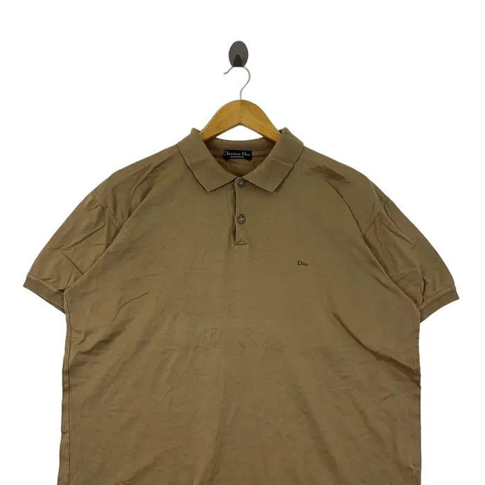 Christian Dior Monsieur Vintage CHRISTIAN DIOR MONSIEUR Logo Polo Tee Shirt Top Size US M / EU 48-50 / 2 - 2 Thumbnail