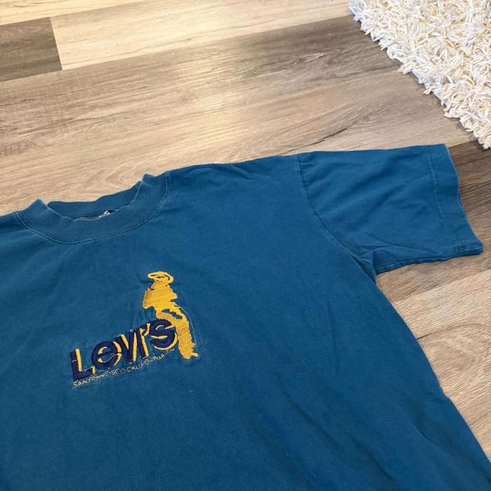 Levi's vintage Levi’s San Francisco cowboy embroidered t shirt 90s Size US M / EU 48-50 / 2 - 1 Thumbnail