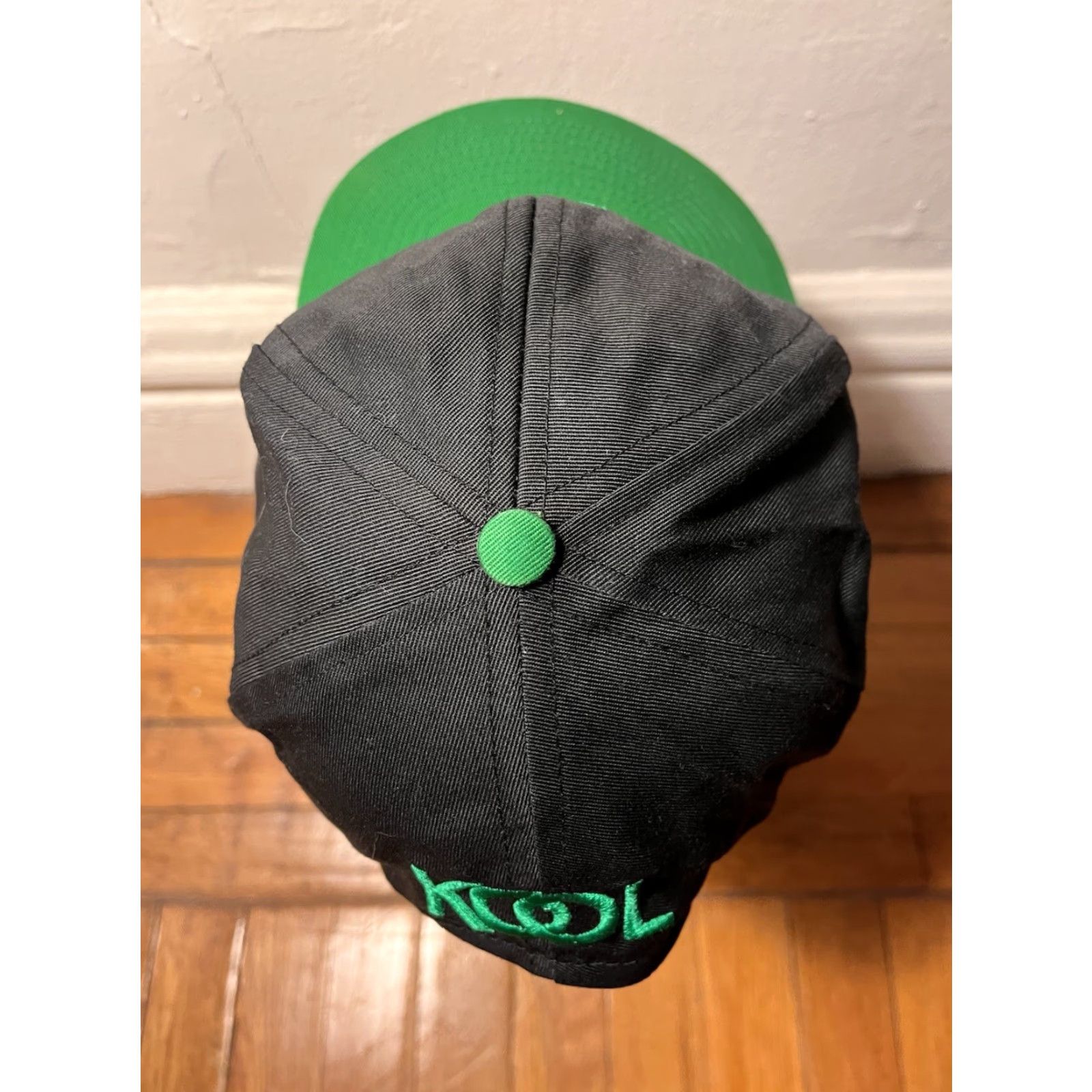 Vintage VINTAGE Kool Cigarettes Snapback Hat Black 90s Baseball Cap Mens One Size Adjustable Snapback Size ONE SIZE - 5 Thumbnail