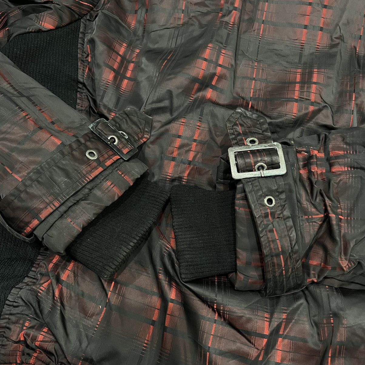 14th Addiction 2000s SEMANTIC DESIGN PLAID BONO JACKET Size US L / EU 52-54 / 3 - 11 Thumbnail