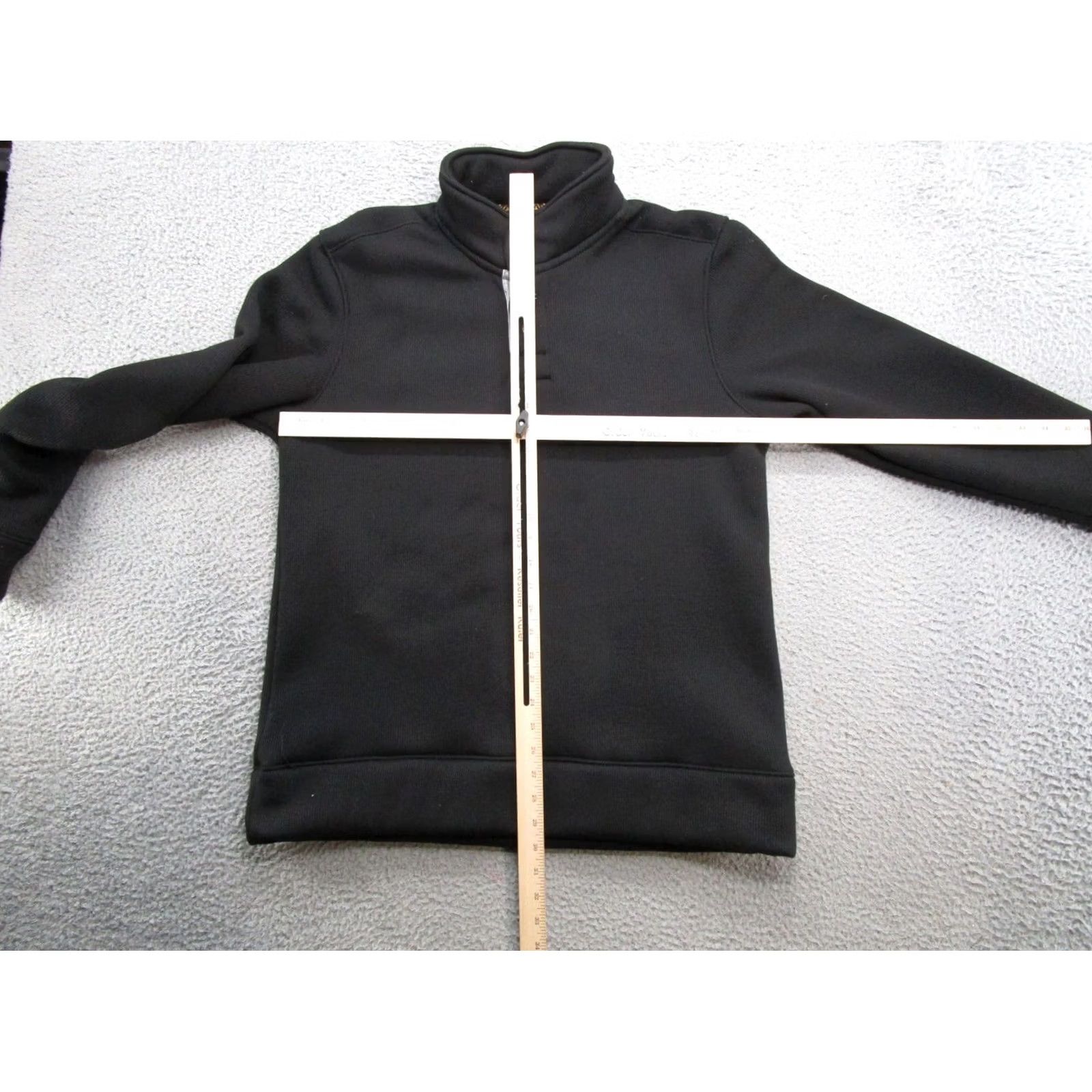Vintage Maxxsel Jacket Men's Black Long Sleeve Lined 1/4 Snap Henley Size M Outdoor Bomber Jacket Fall Spring Summer Casual Mens Size US M / EU 48-50 / 2 - 3 Thumbnail