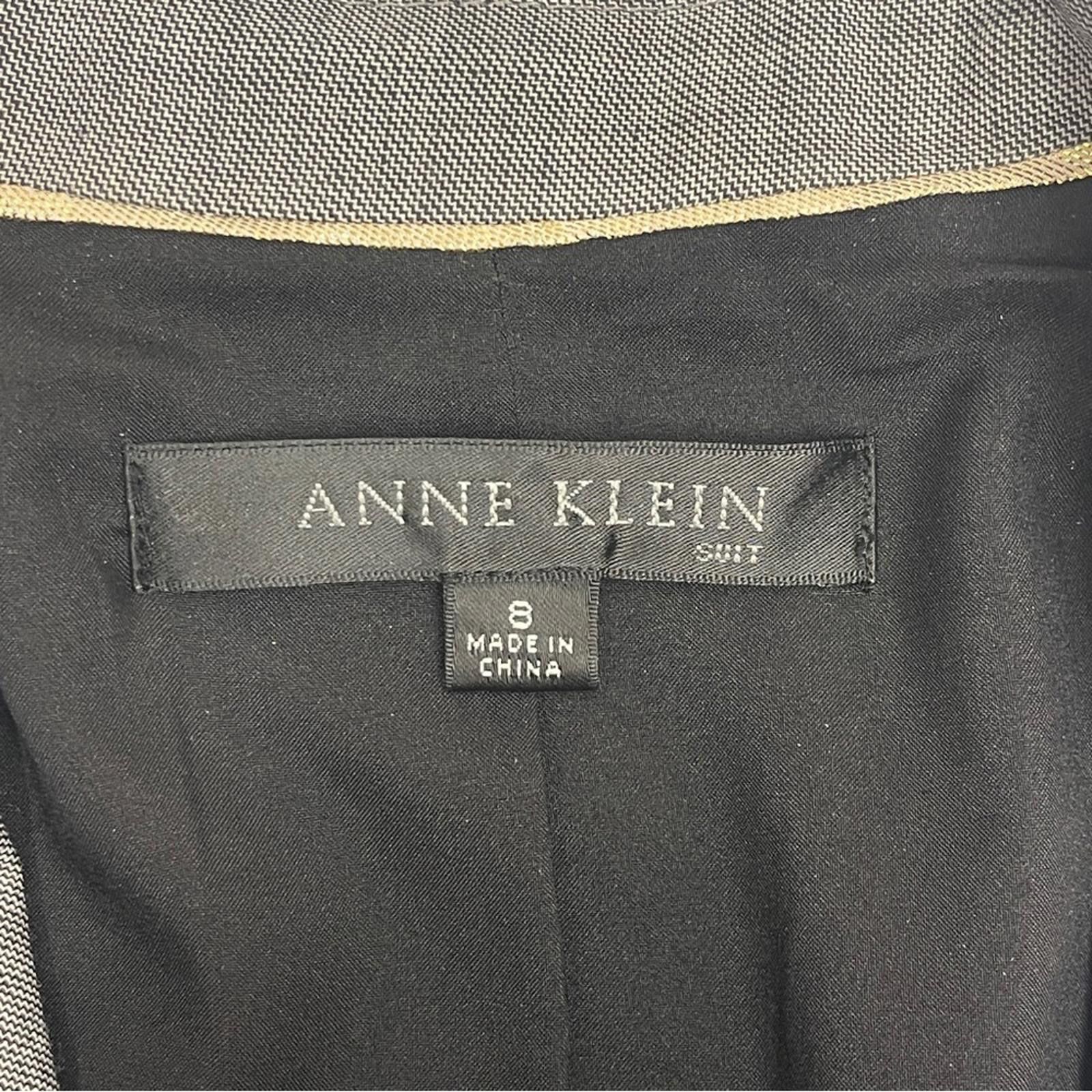 Other Anne Klein Women's Gray Blazer size 8 Size M / US 6-8 / IT 42-44 - 4 Thumbnail
