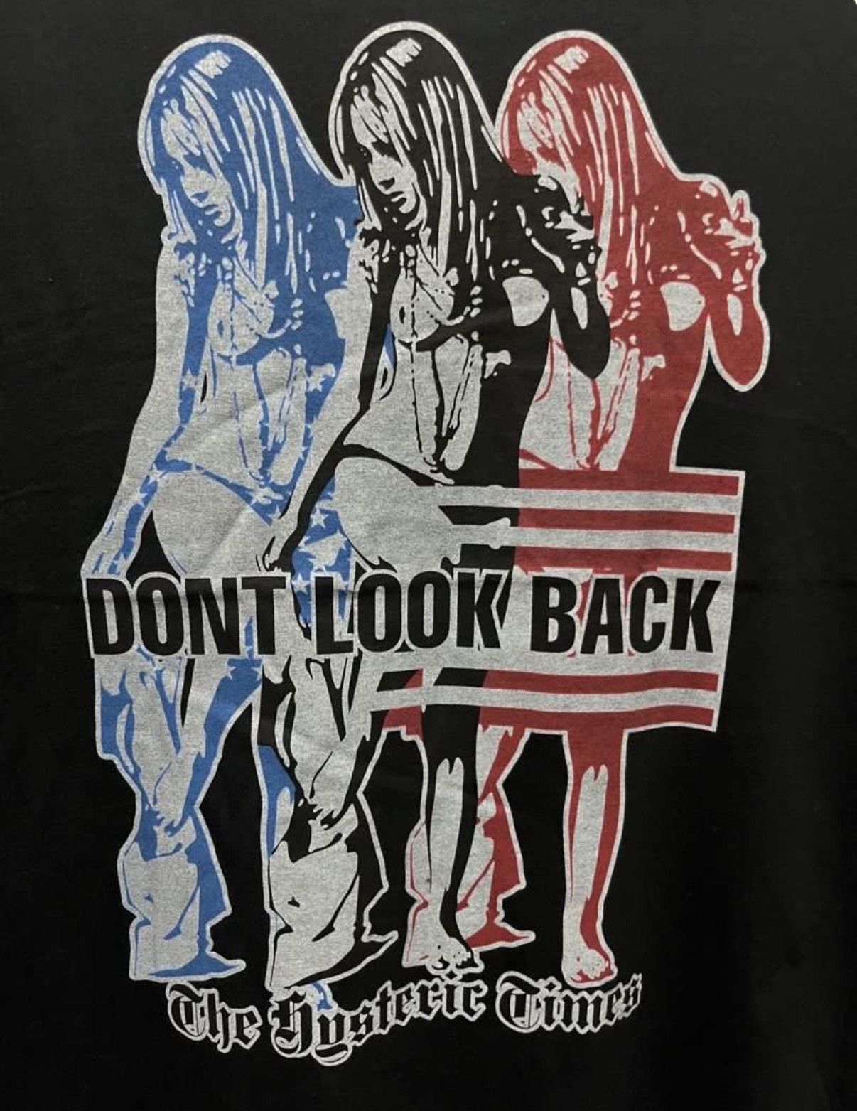 Hysteric Glamour Hysteric Glamour Dont Look Back Raglan Tee Size US L / EU 52-54 / 3 - 3 Thumbnail