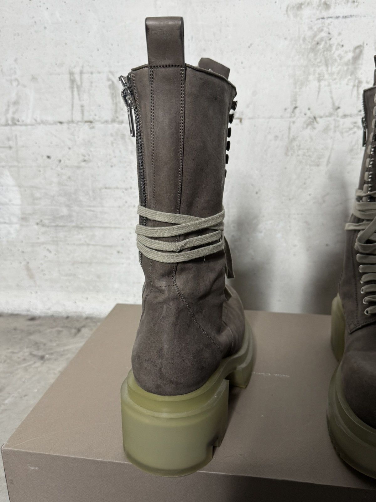 Rick Owens Rick Owens Army bogun 44 UK10.5 Sample 1/1 mega laced Size US 10.5 / EU 43-44 - 10 Thumbnail
