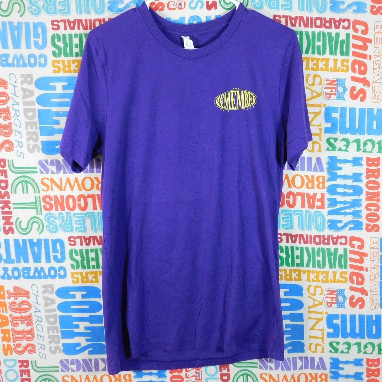 Canvas Jonas Brothers Remember This Tour T Shirt Size M Purple Size US M / EU 48-50 / 2 - 1 Thumbnail