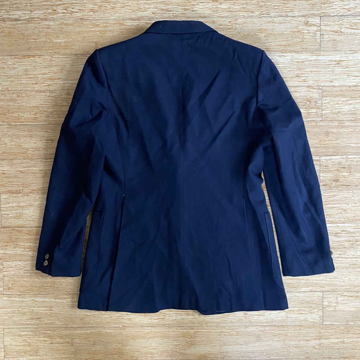 Pierre Cardin Pierre Cardin - 1970s Blazer (Navy) Size 42S - 2 Thumbnail