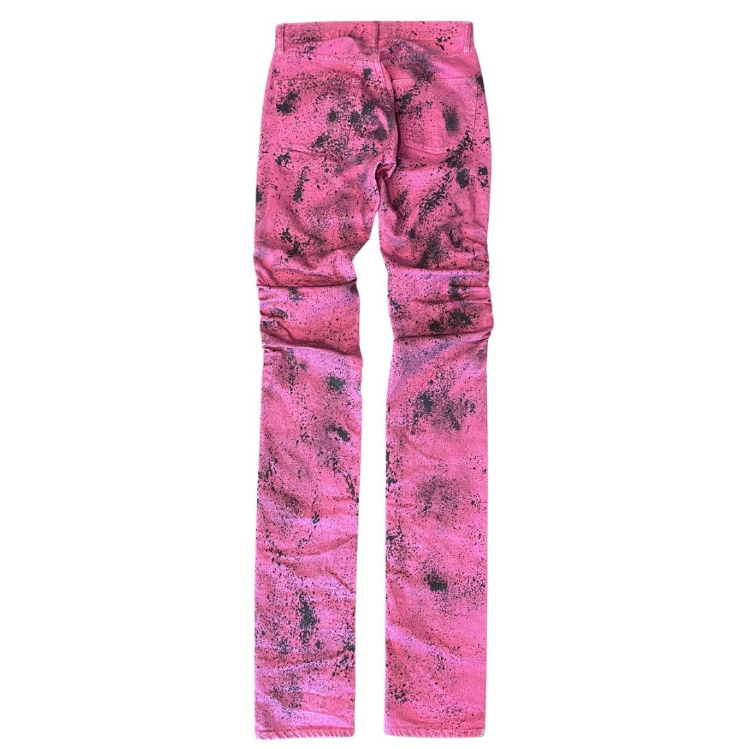 Vlone Vlone 1/1 Stack Denim Pink/Black/Yellow Size US 32 / EU 48 - 2 Thumbnail