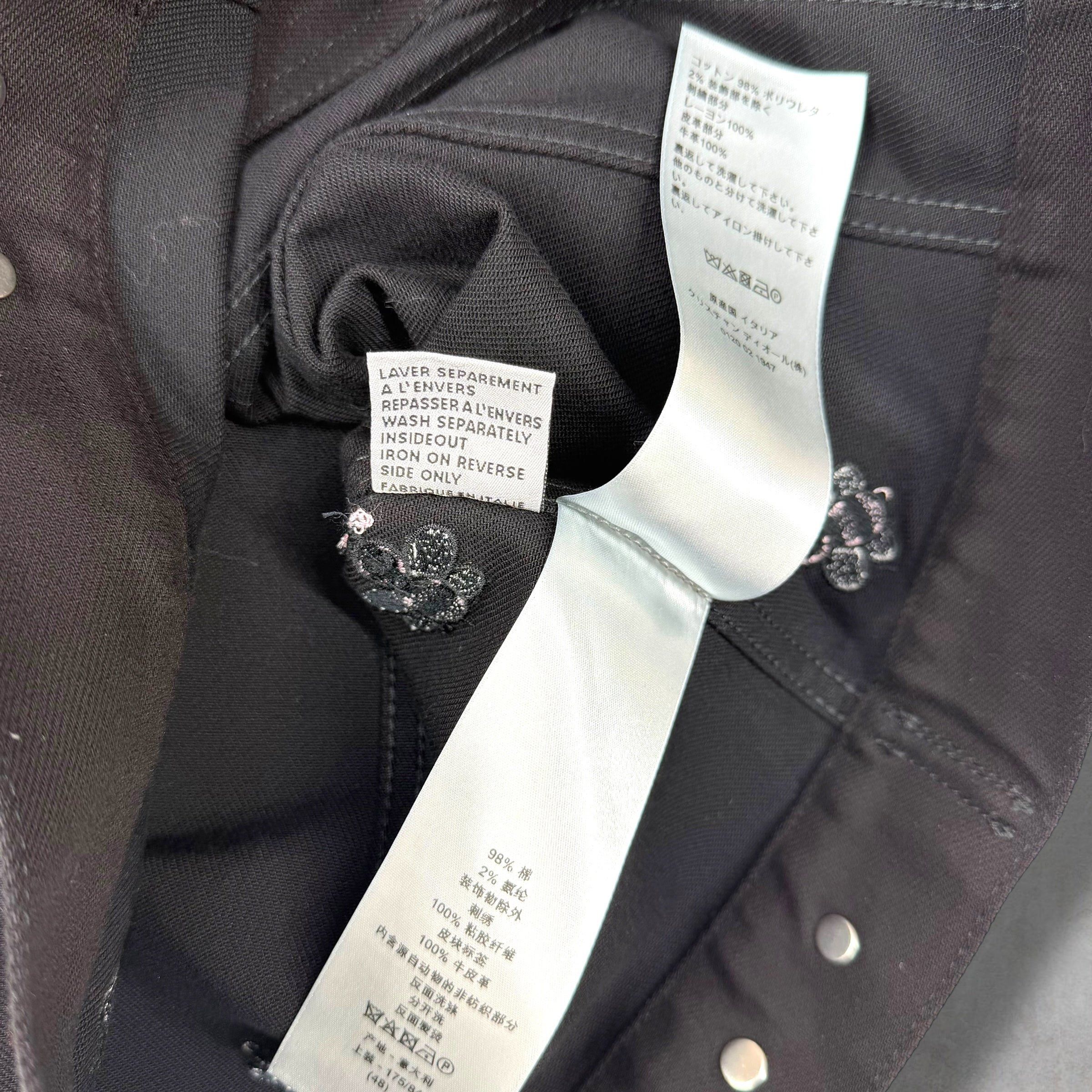 Dior Dior Kaws Bee Denim Trucker Jacket 48 (S) Size US S / EU 44-46 / 1 - 7 Thumbnail