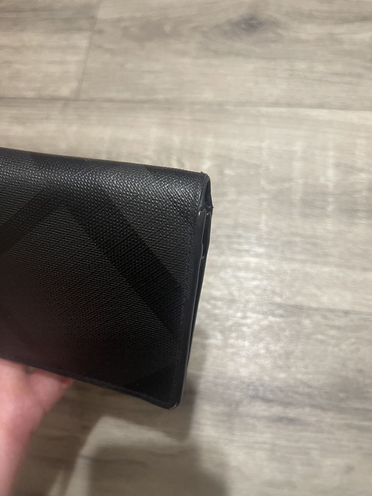 Burberry BURBERRY BIFOLD LEATHER BLACK-GRAY LARGE WALLET FULL SET Size ONE SIZE - 2 Thumbnail