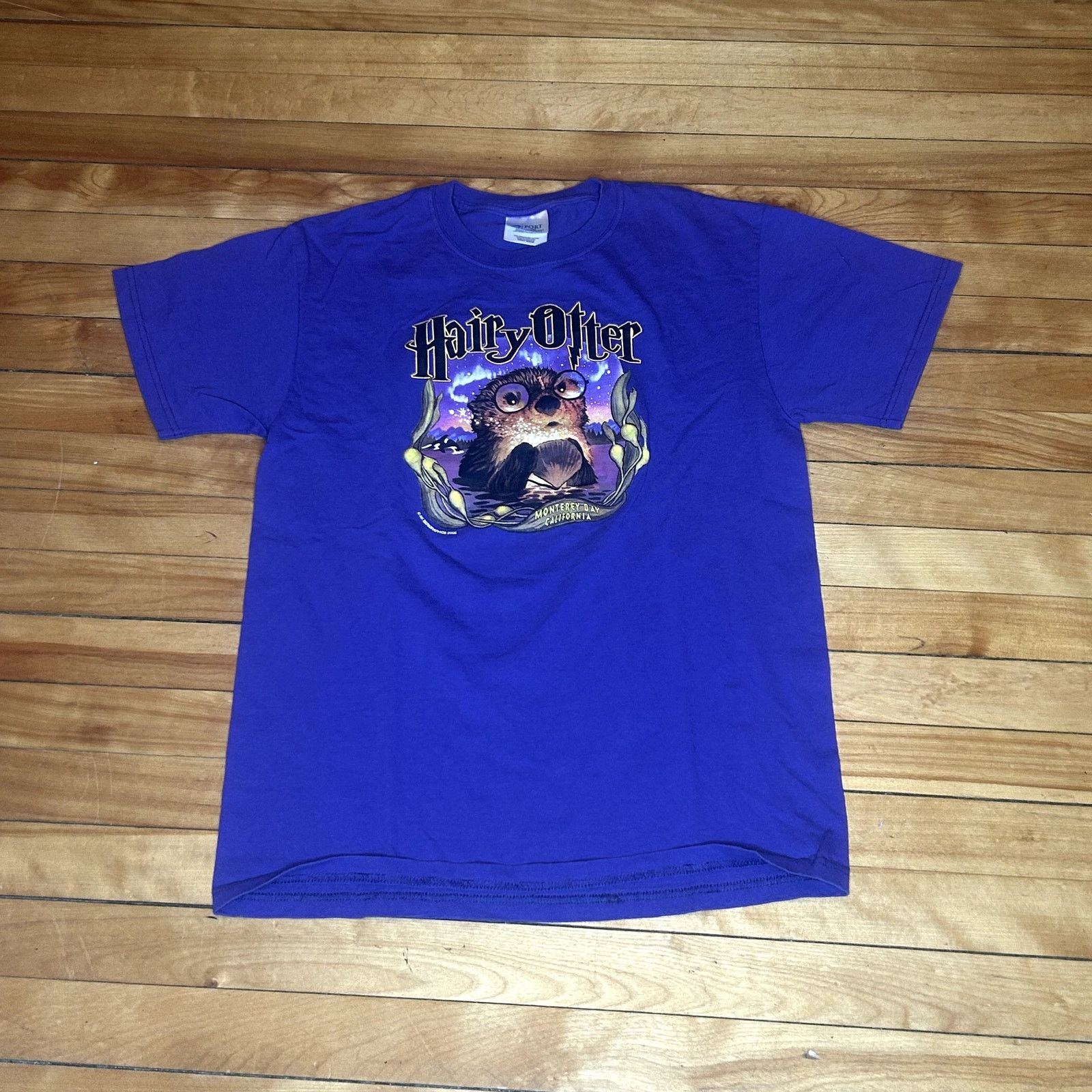 Vintage Y2K Hairy Otter Shed Aquarium T-Shirt Medium Size US M / EU 48-50 / 2 - 1 Thumbnail
