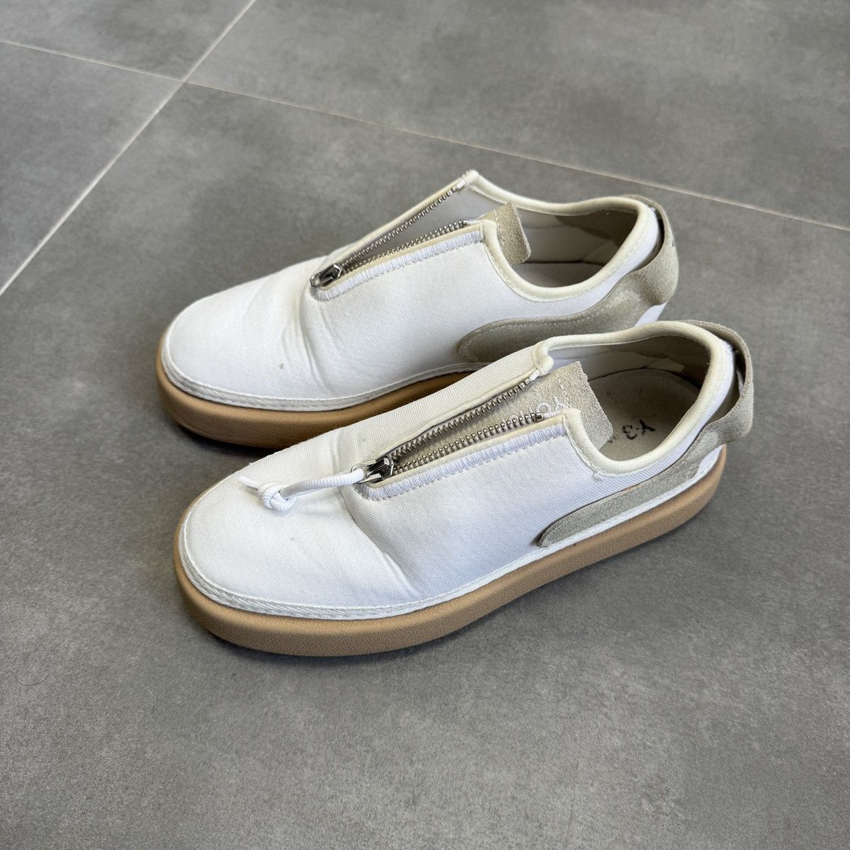 Yohji Yamamoto Yohji Yamamoto Y-3 Comfort Zip Sneakers Size UK 5 / US 6 Size US 7.5 / IT 37.5 - 7 Thumbnail