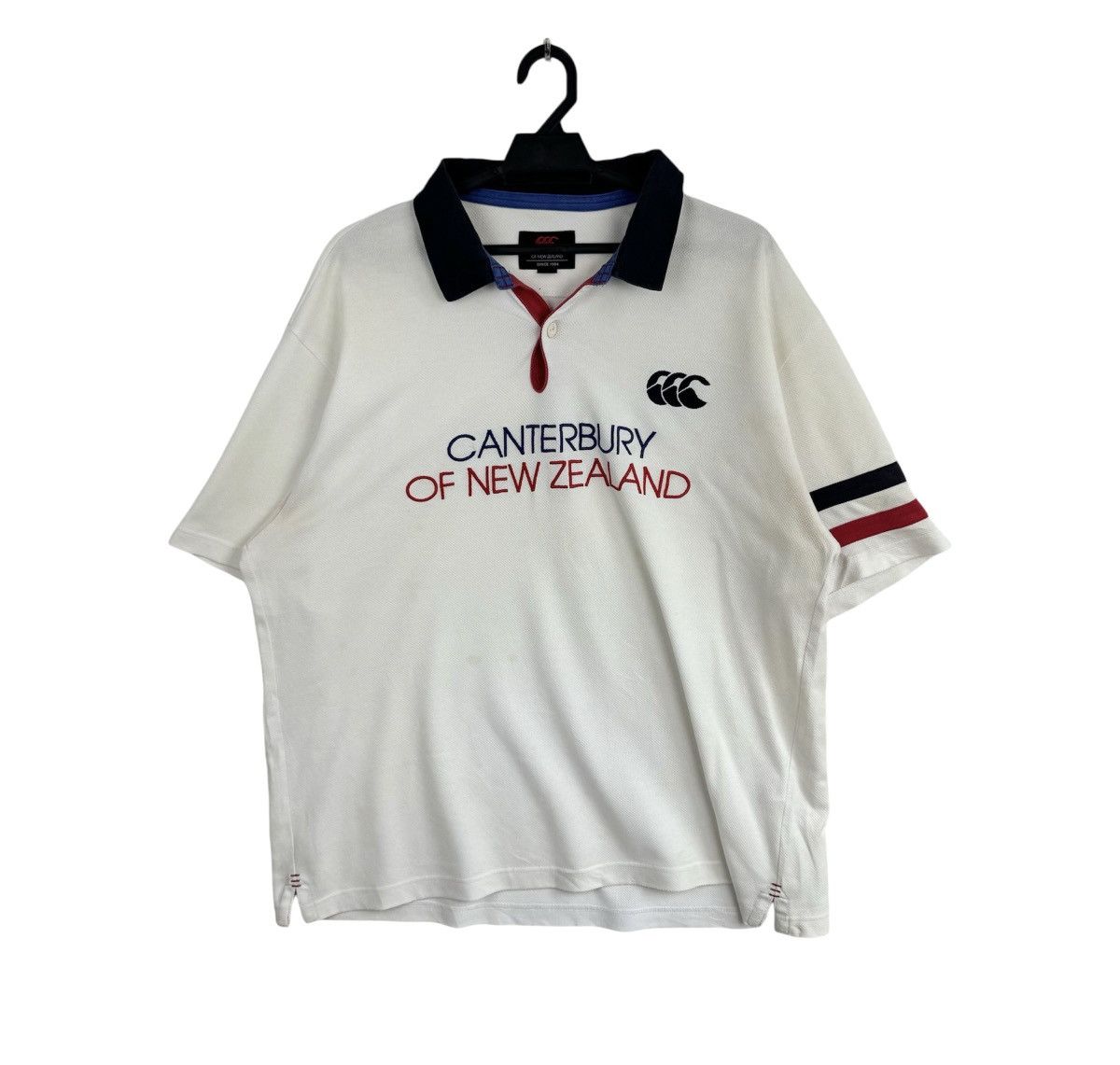Canterbury of New Zealand × Vintage Vintage Canterbury Of New Zealand Shirt Size US XXL / EU 58 / 5 - 1 Thumbnail